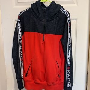 Superdry quarter-zip hoodie